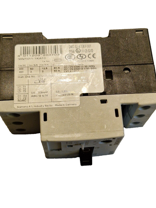 Siemens 3RV1011-1KA10 Leistungsschalter 1 St. 3 Schließer Einstellbereich (Strom4