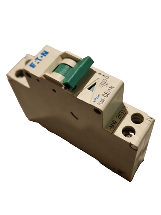 Eaton PLN6-C6/1N-MW Leitungsschutzschalter LS-Schalter 6A 1+N-p  / 2631711