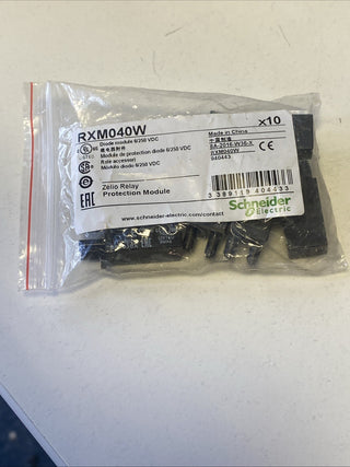 10x Schneider RXM040W Harmony Relay - Modulschutzdiode - für Rxm und RPM - 6V1
