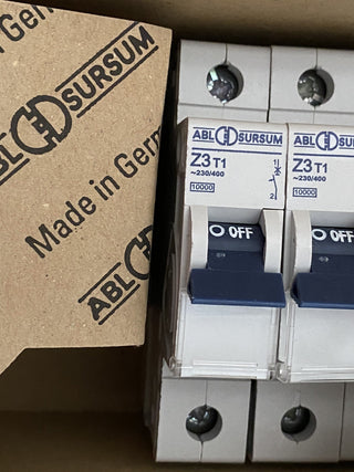 ABL Sursum Z3T1 Leitungsschutzschalter 1P 3A 230/400V neu0
