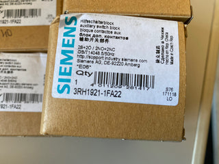 Siemens Hilfskontakt Frontmontage, 2 Schließer/2 Öffner mit Schraubanschluss Ans0