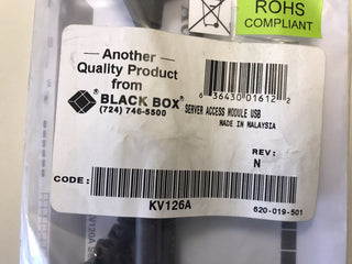 APC KVM 2G USB Server module Black Box (724) 746-55003