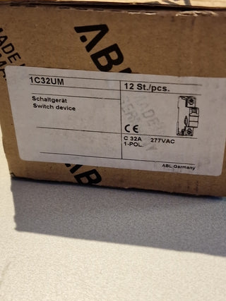 ABL Sursum 1C32UM Leitungsschutzschalter 32A C 277VAC neu6