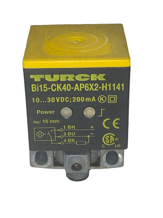 Turck Induktiver Sensor Bi15-CK40-AP6X2-H1141 | Gebraucht & Geprüft0