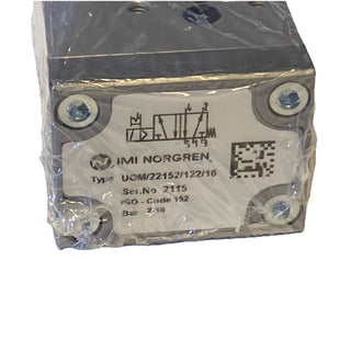 IMI Norgren UQM/22152/122/16 – 5/2-Wege-Ventil ISO 1 (NEU & OVP)5