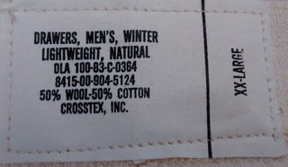 Original American Militär / Army US Kaltes Wetter Thermo Lange Unterhose XXL3