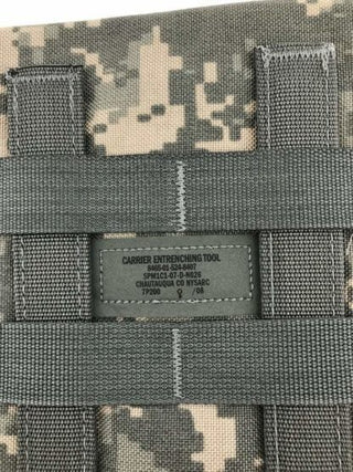 US Army Carrier E-Tool Bag 8465-01-524-8407 Digitale Tarnung Militärausgabe2