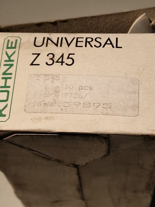 7x Kuhnke Z345 Universal Relaissockel Relaisfassung Schraubanschluss EN50022 OVP6