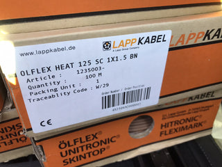 LAPP ÖLFLEX® HEAT 125 SC 1X1.5 BN – Hochtemperatur-Einzelader (Braun)1