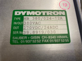 Dymotorn HB 380/024-12A DC Drive / Motorregler (Gebraucht)1