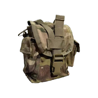 US Army Canteen 1 Liter Feldflasche Molle Pouch Multicam Feldflaschen Tasche0
