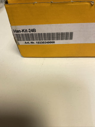 HARTING HAN 24B Schwere Steckverbinder Steckverbindersatz 24+PE-polig, 500 V / 12