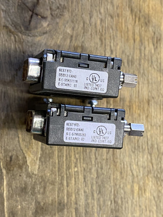 2x NEU Siemens 6ES7972-0BB12-0XA0 Profibus Stecker mit PG-Buchse0