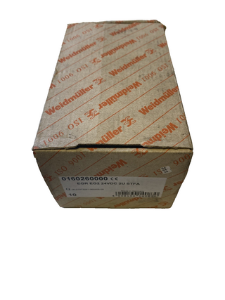 10x Weidmüller EGR 24V Relaiskoppler | Typ EG2 / 16026 | Neu0