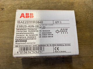 ABB ESB25-40N 25A 240V Installationsschütz 4-polig brummfrei2