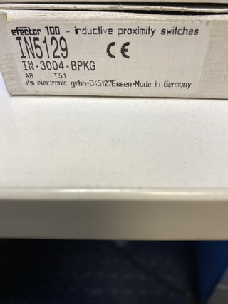 ifm electronic IN5129 Induktiver Sensor IN-3004-BPKG | Neu (Sonstige)0