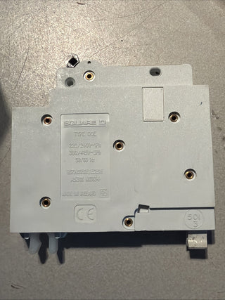 4X QUADRAT D 16 AMPERE KURVE C 16  KA DREIPOLIGER MCB-SCHALTER QOE 100002