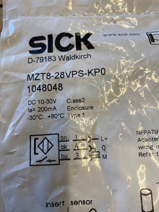 SICK MZT8-28VPSU Zylindersensor MZT80