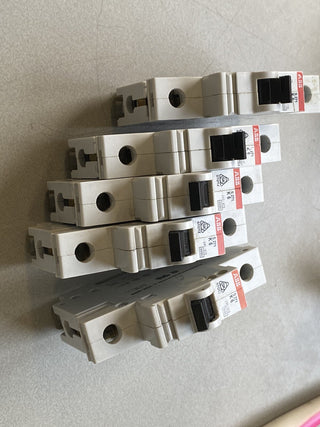 5x ABB S271 K6 Leitungsschutzschalter Sicherungsautomat S 271 K 6 – Gebraucht1