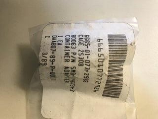 Container Adapter - NSN 6665-01-077-2986 - P/N SMB-146734-2 - NEU2