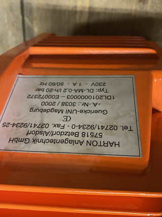 Harton Dosierpumpe DL MA DUTRAL 80-00 bar -unused-7