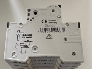 Siemens Sentron 5SY3416-7 Leitungsschutzschalter | C16 | 4-polig | NEU1