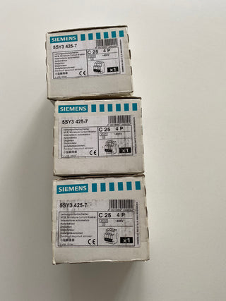 Siemens SENTRON Leitungsschutzschalter 5SY3425-7 – NEU & OVP1