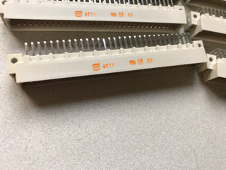 11x Harting 09 04 132 6921 DIN 41612 Messerleiste 32-polig NEU2