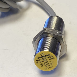 Turck Näherungssensor 43300 proximity sensor BI5-G18-AZ3 20-250VAC 10-300VDC0