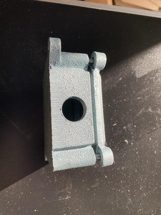 30er Jahre Abzweigdose aus Aluminium, eckig  Stromverteiler Kasten7