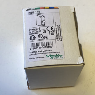 Schneider Electric Harmony ZBE102 Kontaktblock 1 Öffner / NC (5 Stück) NEU0