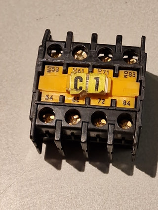 Telemecanique LA1-D22-A65 Hilfskontaktblock Hilfsschalter LA1D22A65 – Gebraucht0