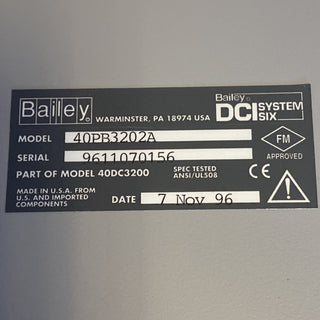 ABB Bailey 40PB3202A D-Loop I/O Board | DCI System Six | Geprüft & Gebraucht3