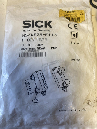 SICK WS/WE2S-F113 Einweglichtschranke 1022668 - NEU & OVP1