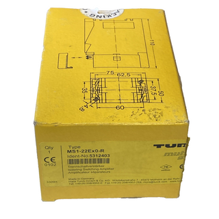 Turck MS1-22Ex0-R Trennschaltverstärker | Ident-Nr. 5312403 | NEU & OVP0