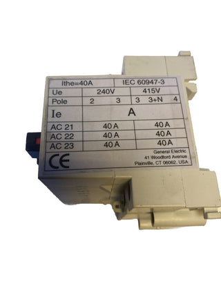 ASTR633N 666581 GENERAL ELECTRIC ASTER Drehschalter 63A 3S+Ö 415Vac6
