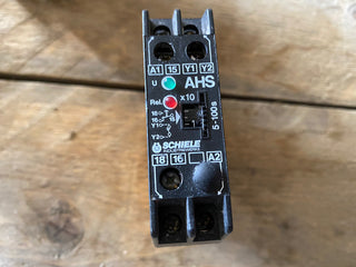 3x Schiele AHS 2.410.600.02 Zeitrelais 0,5–10s / 30–600s geb2