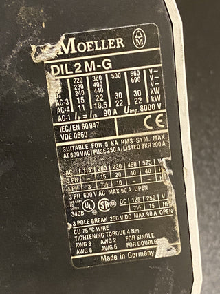 Moeller Leistungsschütz DIL2M | 24V | Gebraucht & Funktionstüchtig1