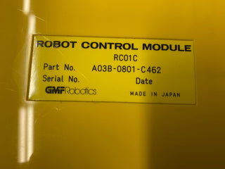 GMF Robotics / Fanuc A03B-0801-C462 Robot Control Module RC01C1
