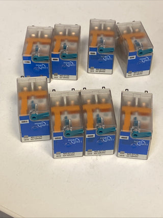 8x Miniatur-Steckrelais M2-D125 2Wechsler. 12A 125VDC0