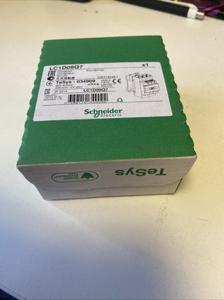Schneider LC1D09Q7 Leistungsschütz 3p+1S+1Ö 4kW/400V/AC3 9A Spule 380V 50/60Hz2