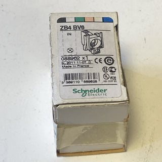 Schneider ZB4BV6 Befestigungsflansch Lampenfassung BA9s Harmony XB4 NEU0