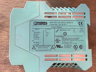 Phoenix Contact MINI-PS-100-240AC/24DC/4  29388373