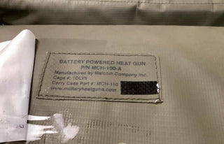 Malcom MCH-100-A Akku Heißluftpistole US Army Mil-Spec – gebraucht