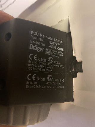 Dräger P3U Remote Sensor Adapter 83 17 275 für Polytron 7000 Gaswarngerät OVP2