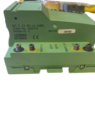 Phoenix Contact IBS IL 24 BK-LK-2MBD Ord Nr.2855745 HW/FW 01/0022