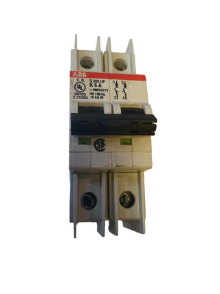 ABB S202UP-K6 Sicherungsautomat 2-polig Leitungsschutzschalter Neu1