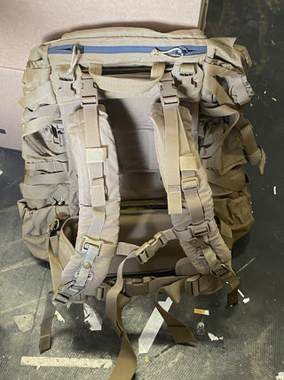 Original USGI USMC FILBE Pack System Rucksack Komplett Coyote Brown Marine Corps