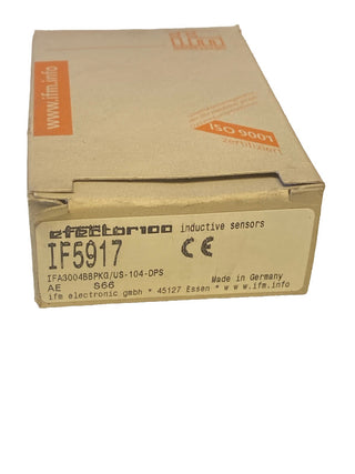 ifm electronic IF5917 Induktiver Sensor M12 PNP NO – NEU & OVP1