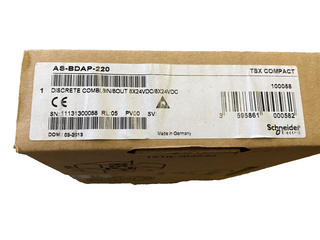 NEU/OVP: Schneider Electric AS-BDAP-220 / ASBDAP220 TSX Compact I/O Modul 24V DC0